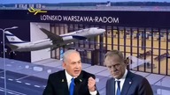 Tusk ukląkł przed Natenjahu ! Zgodził się udostępniać lotnisko w Radomiu dla izraelskich samolotów  
