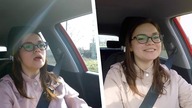 MOJA DZIEWCZYNA PIERWSZY RAZ PROWADZI SAMOCHOD