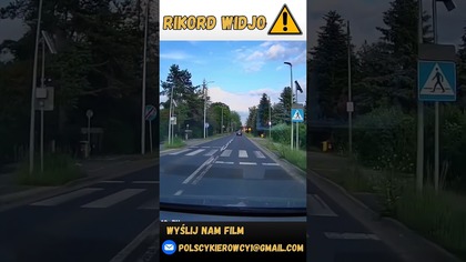 Wyprzedzanie bezpośrednio na PDP i skrzyżowaniu #rikordwidjo #polscykierowcy #shorts