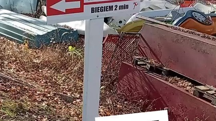 Zakaz srania w lesie ...   #bieszczady #wbieszczady #wbiesyiczady #solina #wsolinie #woda #zapora