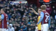 Premier League sezon 2010/2011 Aston Villa - Arsenal Londyn INTERWENCJA Fabiańskiego nr.  2