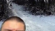 dość dobry skok w zimie #shorts