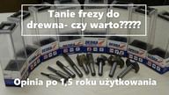 Tanie frezy do drewna Dedra z Castoramy ..... czy warto ????