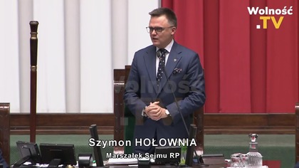 STAŁO SIĘ! HOŁOWNIA TRACI STOŁEK! POŻEGNANIE MARSZAŁKA I OSTATNIE OBRADY W SEJMIE!