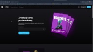 Karta podarunkowa FORTNITE