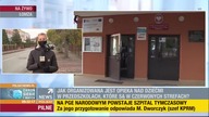 Polsat News - Fragment relacji z Zambrowa (19 października 2020)