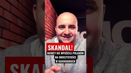 SKANDAL! NIEMCY NIE WPUŚCILI POLAKÓW NA UROCZYSTOŚCI W RAVENSBRÜCK! #shorts #historia #niemcy