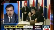 Prezydent Gruzji Micheil Saakaszwili o katastrofie smoleńskiej i Lechu Kaczyńskim