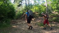 Beskid Wyspowy - biwak pod Ciecieniem