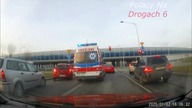 Wasze filmy #2 Auto blokuje przejazd karetki