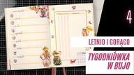 Kończymy lipiec | Czwarta tygodniówka lipca w bullet journal | Weekly [autopromocja]