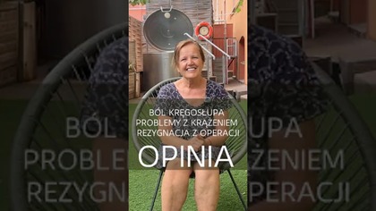 Pani Krystyna dzieli się swoimi pierwszymi wrażeniami z pobytu w Akademii, ZAPRASZAMY DO OBEJRZENIA CALEGO FILMU  - https://www.youtube.com/watch?vbkg63DRRk7I&featureyoutu.be podkreślając znaczenie naturalnych metod. Jej doświadczenia w Akademii Medycyny Regeneracyjnej wskazują na potencjał holistycznego podejścia do zdrowia. Pobyt w Akademii to dla niej ważny element dbania o zdrowie i regeneracji.
 Serdecznie zapraszamy do Akademii Medycyny Regeneracyjnej:  
 Kontakt w Polsce: +48 66 11 22 876  
 Adres: Plac Dworcowy 2G, 58-160 Świebodzice, Polska  
 Kuracje: https://medycynaludowa.com/  
 Sklep: https://shop.medycynaludowa.com/  
 Kontakt w Rosji: +79853878302  
 Adres: 623640, woj. Swierdłowskie, rejon Talicki, miasto Talica, ul. Rumiankowa 1, Rosja


#zdrowie #ból #kręgosłup