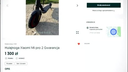 HULAJNOGA OD ŻOŁNIERZA - OSZUSTWO NA OLX - JAK ODZYSKAĆ PIENIĄDZE? - XIAOMI Mi Pro 2