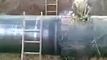 Wypadek przy pracy    ale go odrzuca ta robota ;-)