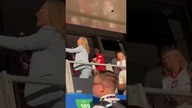 Po meczu z Francją od razu udał się na trybuny