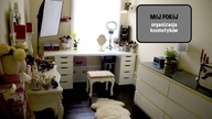 Mój pokój - studio makijażowe/nagraniowe i moja organizacja kosmetyków ROOM TOUR