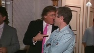 Impreza w chacie Trumpa rok 1992 ...