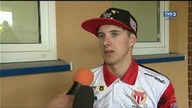 Wiktor Przyjemski po meczu w Zielonej Górze - 22. 02. 2022r.