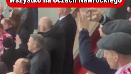 CO ZA WPADKA podczas hymnu Polski! 