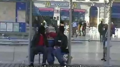 Remi Gaillard i hokey