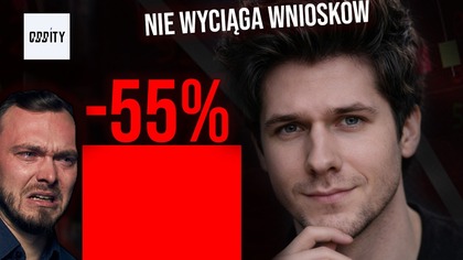 Kolejna spółka Cymcyka spada.  Tym razem o -55%!
