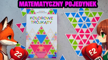 Kolorowe Trójkąty  Matematyczna zabawa od Egmont! 