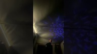 Disco kula w przedsionku przyczepy kempingowej
