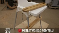 Podnóżek do krzesełka Ikea do karmienia / ikea high chair footrest for feeding