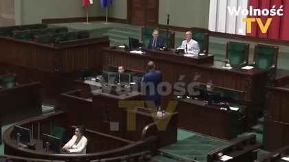 CZARZASTY CENZURUJE WYPOWIEDŹ POSŁA KORONY! SEJM PRZEŚLADUJE POLSKICH PATRIOTÓW!