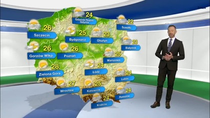 Prognoza pogody na TVN Meteo (25. 07. 2026)