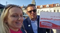 Przemysław Koperski na marszu r&oacute;wności w Bielsku-Białej i trudne pytania  (02.07.2023)