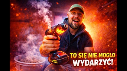 KATASTROFA PODCZAS REMONTU  Dwie wkrętarki SPŁONĘŁY jedna po drugiej! Zostałem z wiadrem i NICZYM