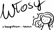 Włosy (piosenka ukulele z bazgrołkami i tekstem)