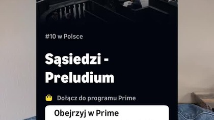 Top 10 na Prime Video - SĄSIEDZI