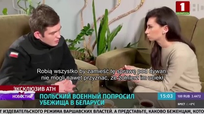 Emil Czeczko wywiad w białoruskiej telewizji