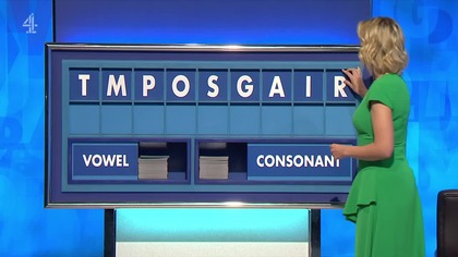 Channel 4 - Fragmenty teleturnieju Countdown (24 marca 2025)