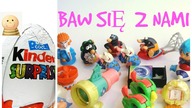 Baw się z nami- jajka niespodzianki- 2 zabawki- Miś