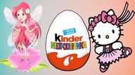 Hello Kitty/ Magic Kinder Mixart Jajko Niespodzianka zabawa dla dzieci Baw się z nami