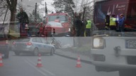 Tragiczny wypadek. Ciężarówka zmiażdżyła fiata siene
