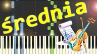 Marsz weselny (Felix Mendelssohn, wedding march) - średnia synthesia (MEDIUM)