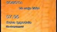 TVP 2 - Program dnia (fragment) | 28. 05. 2004