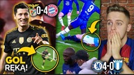 Robert Lewandowski z kolejną BRAMKĄ! a potem TRZY GOLE w 5 MINUT! STRASZNA kontuzja Romelu Lukaku...