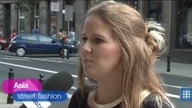 Street Fashion. Zakupoholiczka nie boi się odważnych nadruków. Nawet na własnej skórze