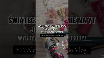 Świąteczne rozdanie już trwa! 