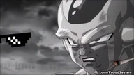 Vegeta ssjGOD vs Golden Frieza (Thug Life)
