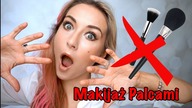 Makijaż Palcami | Bez Pędzli | Challenge - Wyzwanie | Plażowy Letni Look | Mizia