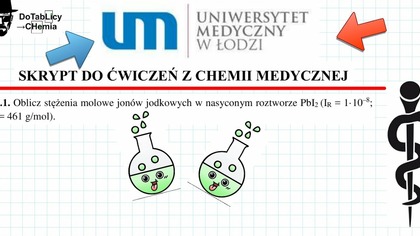 7. 5. 1.  Oblicz stężenia molowe jonów jodkowych w nasyconym roztworze PbI2 #umed #chemia