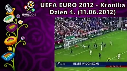 Mistrzostwa Europy 2012 - kronika - dzień 4.  (11. 06. 2012)