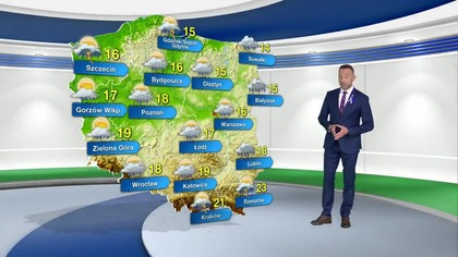 Prognoza pogody na TVN Meteo (27. 05. 2022)