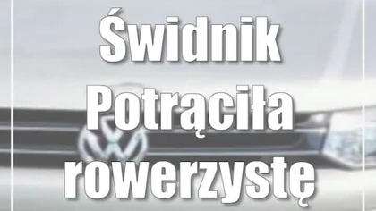 Świdnik: Potrąciła rowerzystę